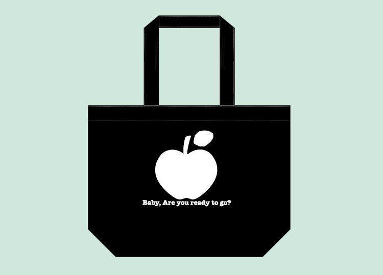 アップルミント ショッピングバッグ