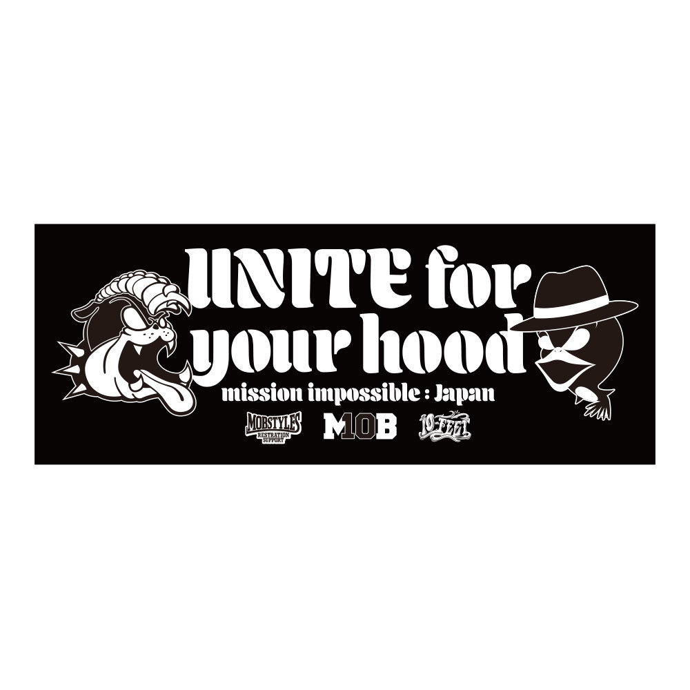 10-FEET × MOBSTYLES チャリティータオル vol.2 | 【10-FEET × BRAHMAN】