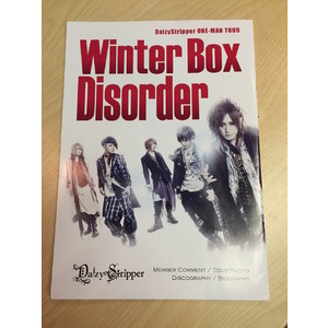 “Winter Box Disorder” ツアーパンフレット