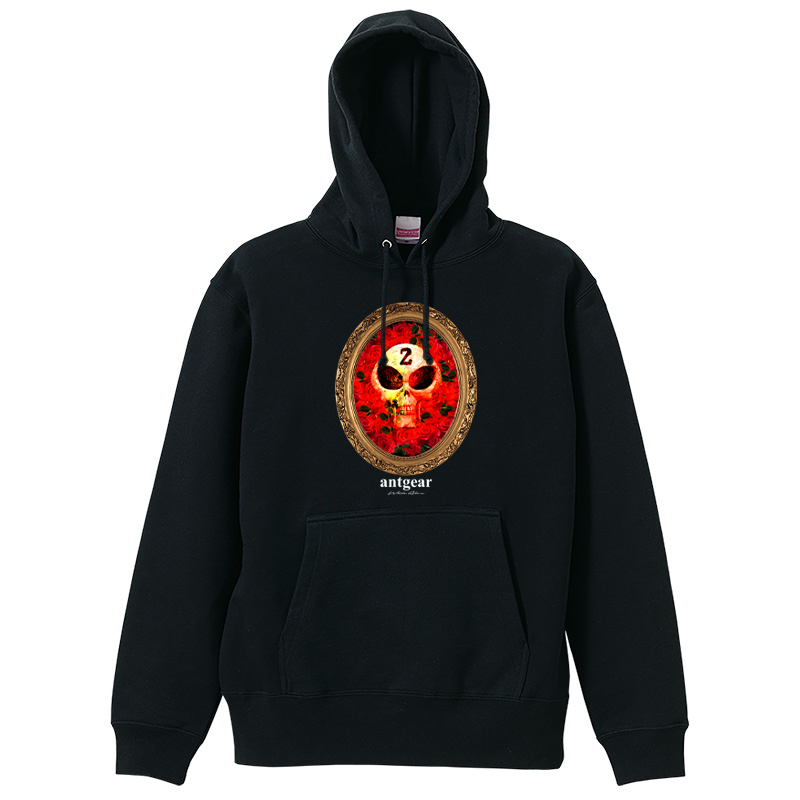 TAK-Z×ANTGEAR "WHILE ALIVE" HOODIE BLACK