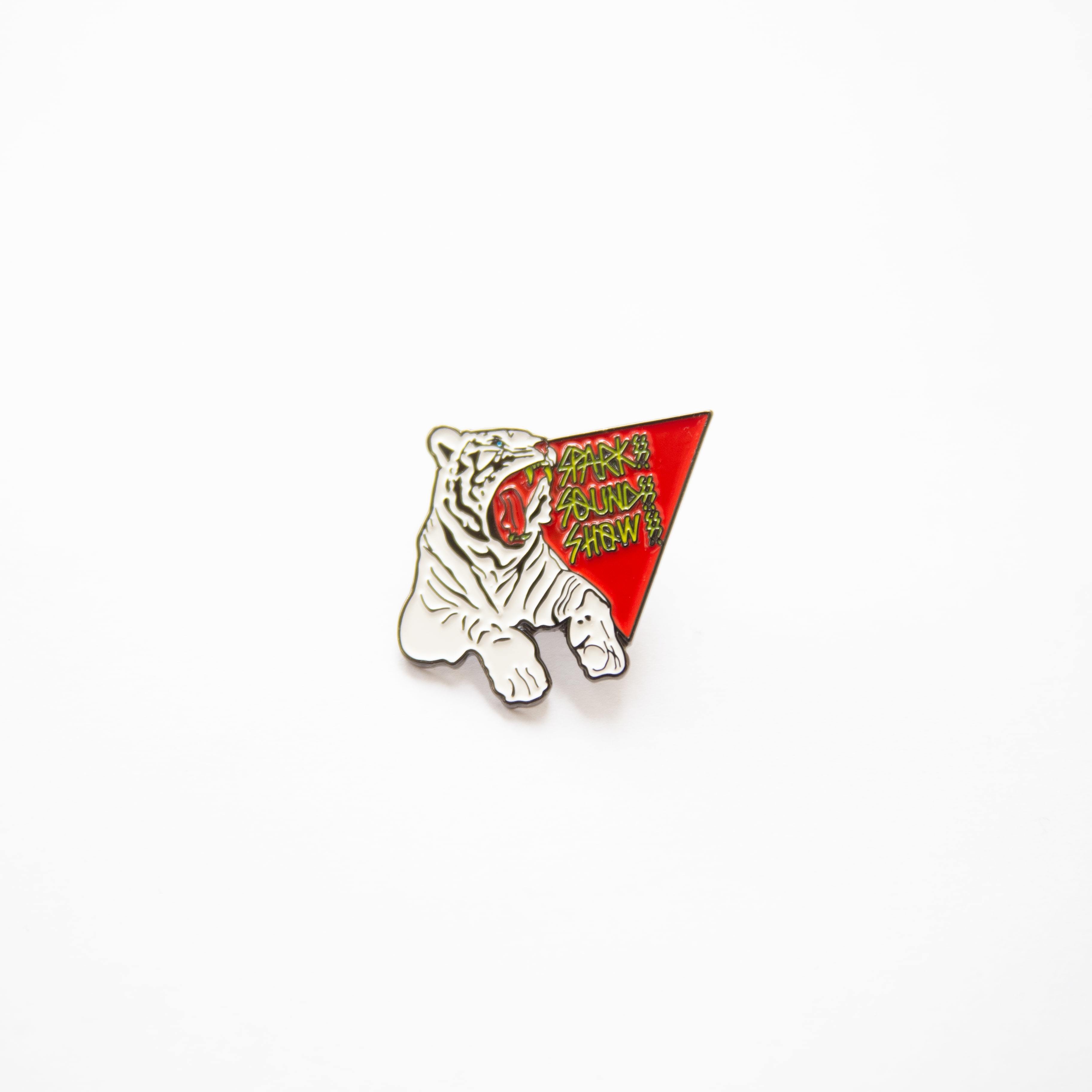 PIN BADGE(WHITE TIGER)