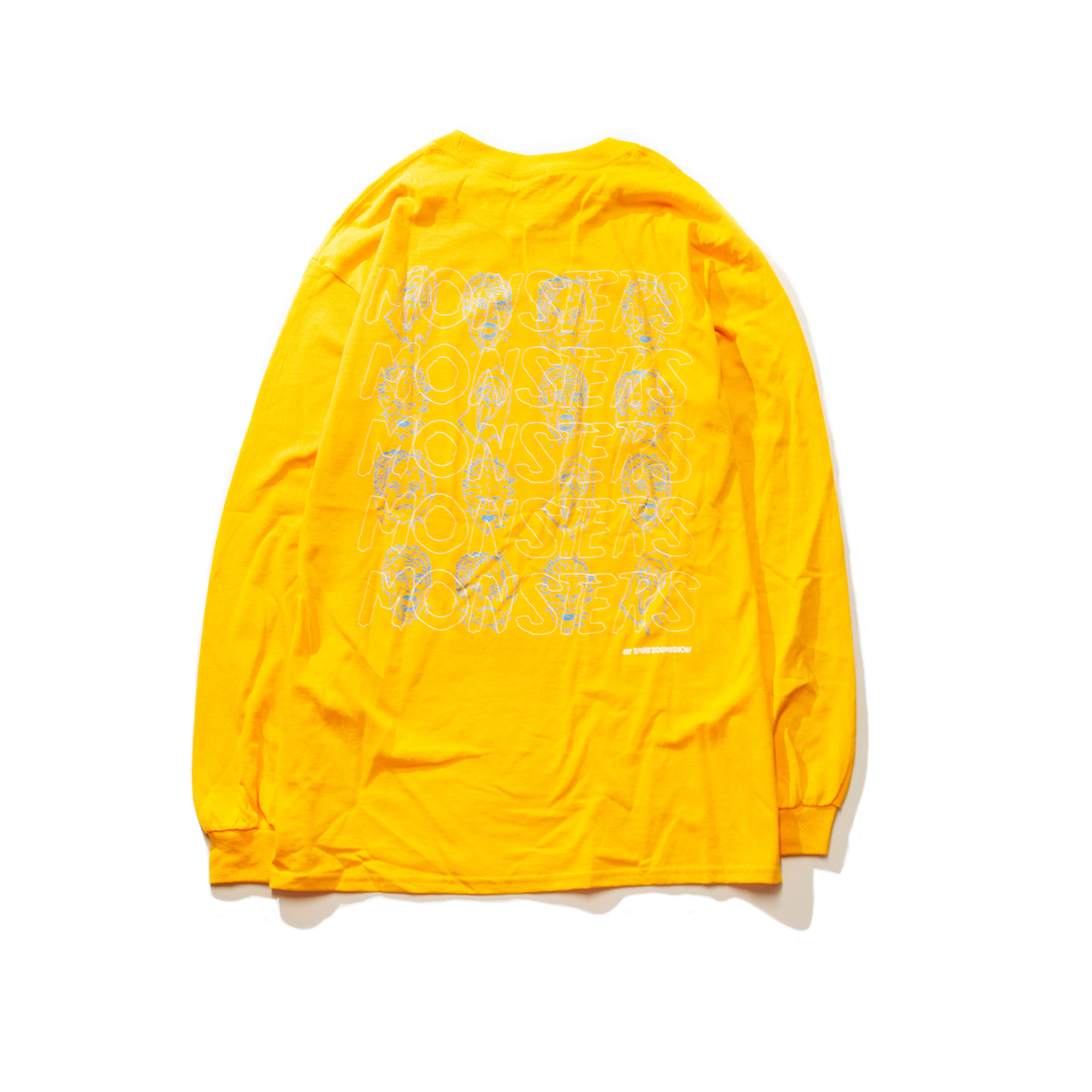 MONSTERS Long Sleeve TEE(Gold)