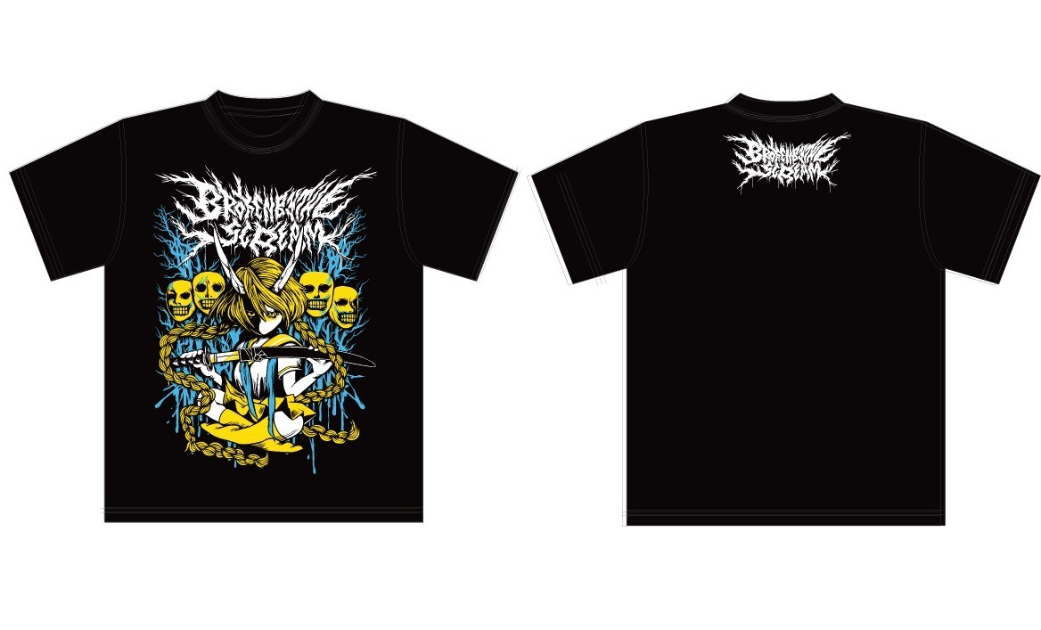【New】NNF Tシャツ- Feverカラーver.(イエロー×アクア)