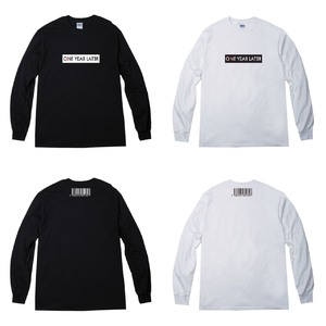 One Year Later Long T-shirt（White・Black）