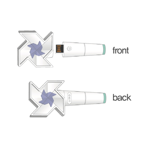 ペンライト型USB