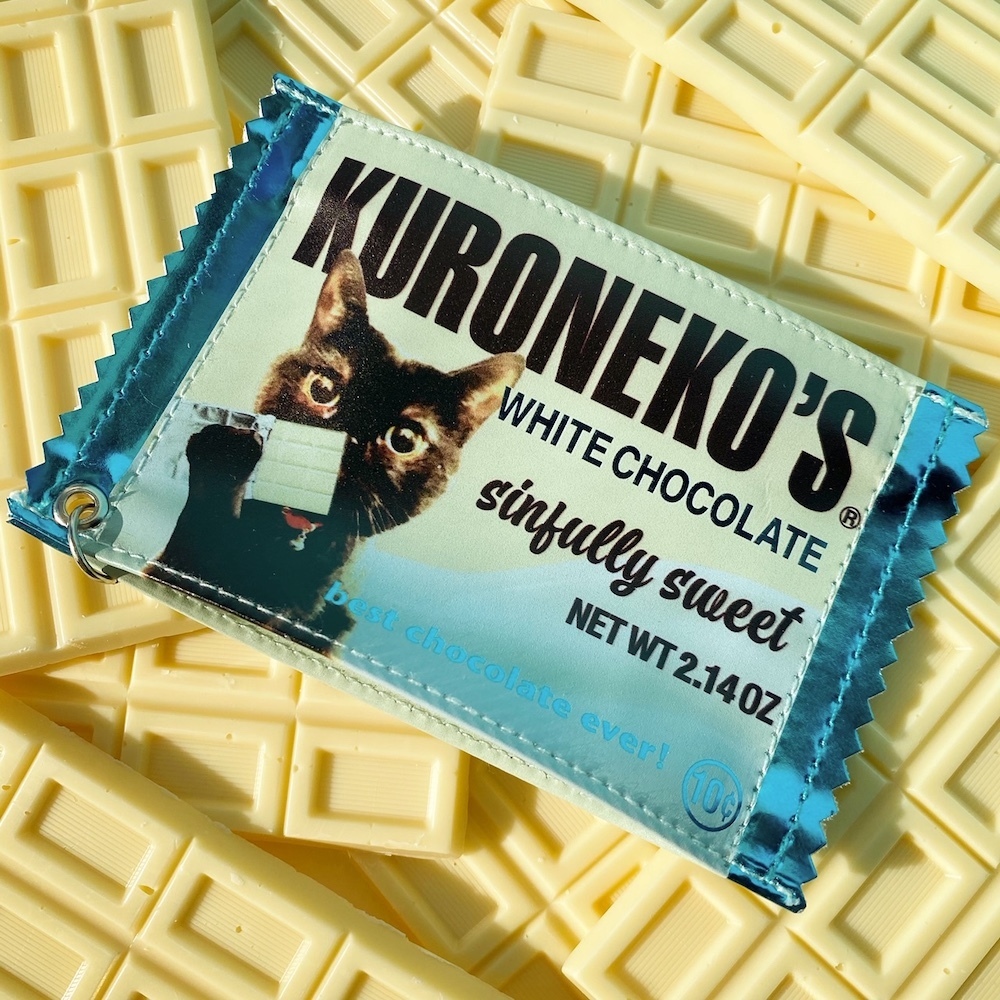 【Sale／70％OFF】チョコレート風パスケース　white chocolate ver.