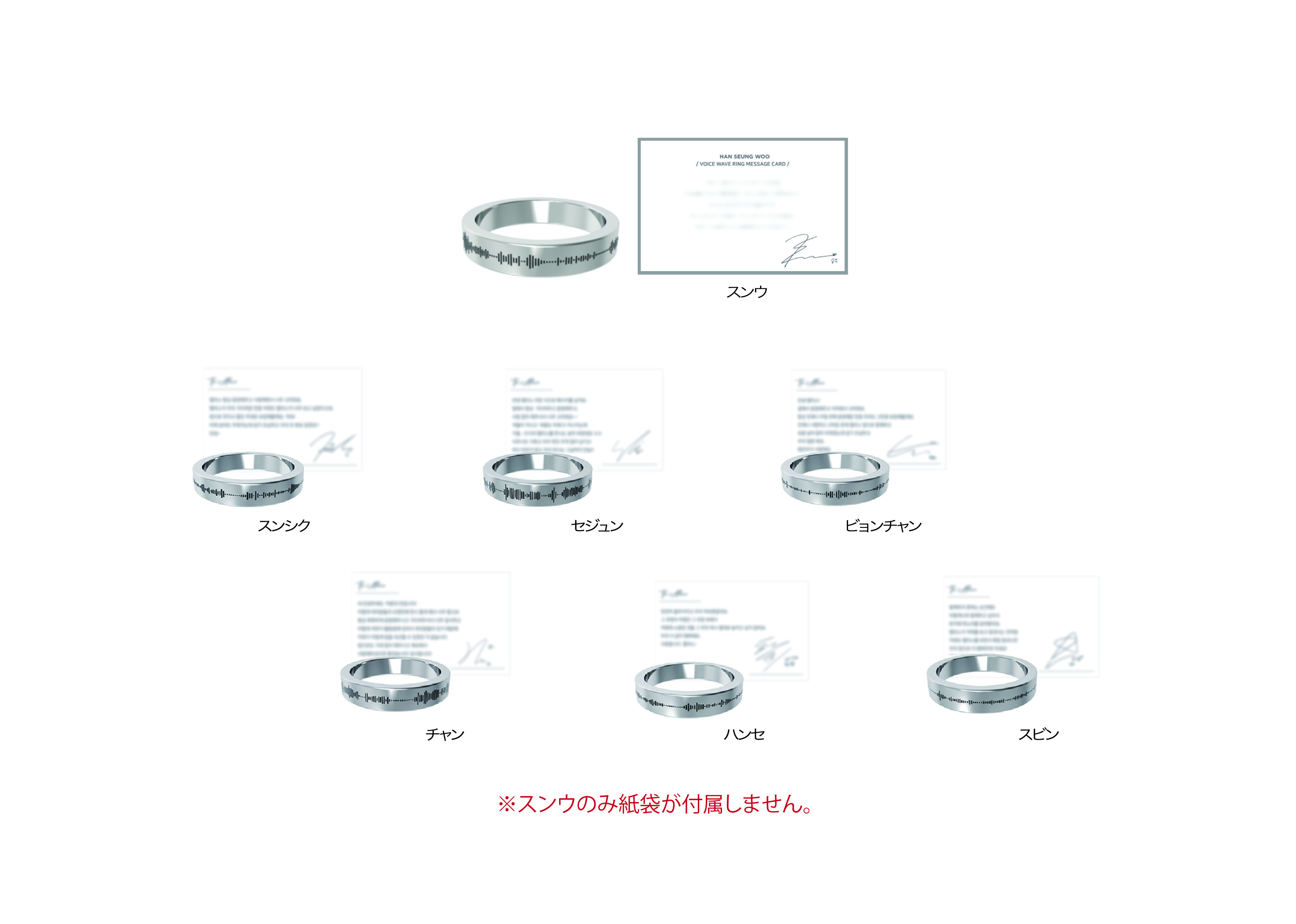 音波指輪&メッセーカード