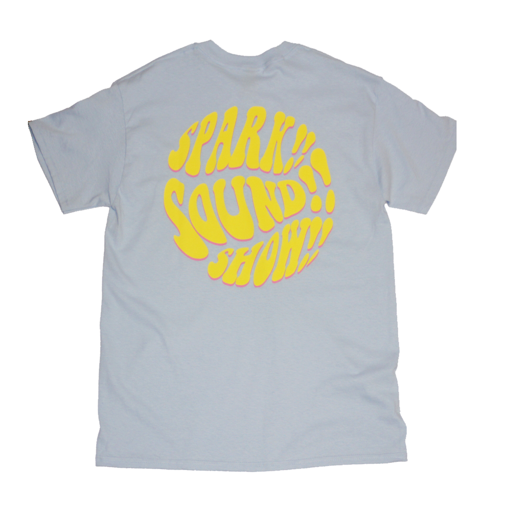 Psychedelic Logo TEE(ライトブルー)