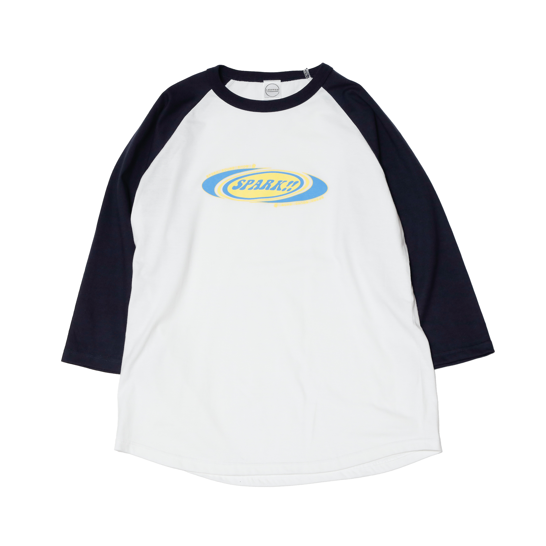 LOGO RAGLAN (WHITE×NAVY)
